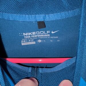 Nike Blue Zip Up Sweater